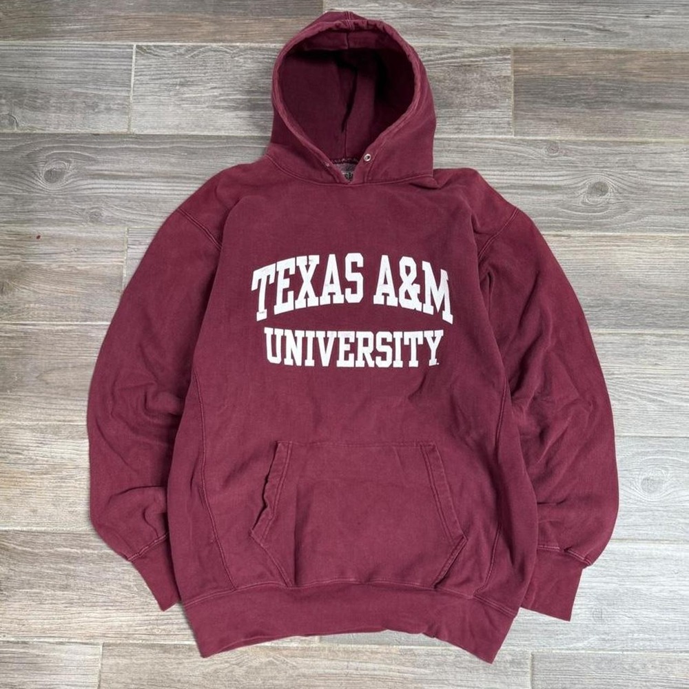 Vintage Texas A&M University reverse weave Hoodie size XL